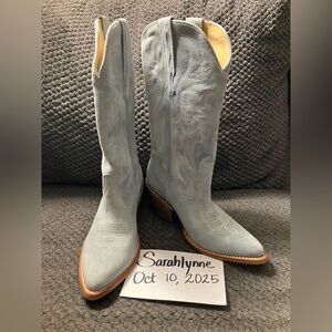 Idyllwind Sky Blue Heeled Boots